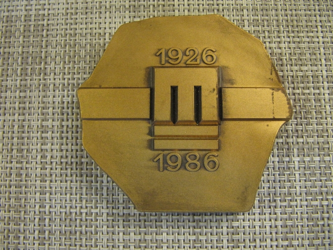 Maansähkö Oy 60 V 1926-1986 mitali.