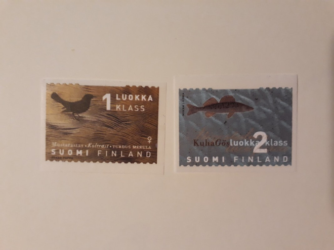 1998  Yleismerkit 1lk ja 2lk - Rastas ja kuha  ++