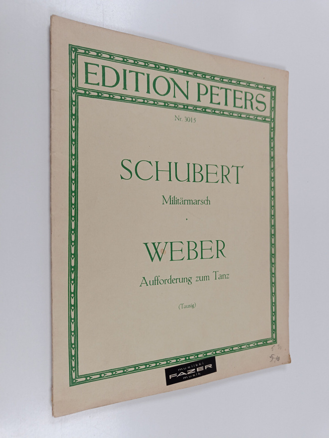 Schubert - Militärmarsch ; Weber - Aufforderung zum Tanz