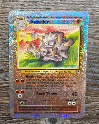Graveler legendary collection holo!