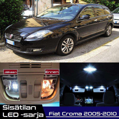 Fiat Croma (194) Sisätilan LED-sarja 12-osainen