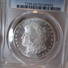 Morgan dollar 1882 S MS64 - pikkukuva 3