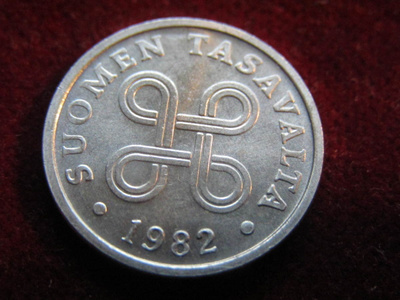 5 penniä 1982