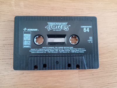 Teenage Mutant Hero Turtles The Coin Op! - C64