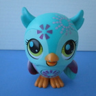 Iso Littlest Pet Shop figuuri, laulava pöllö - pikkukuva 1
