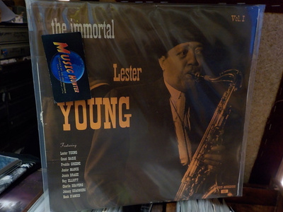 LESTER YOUNG - THE IMMORTAL LESTER YOUNG EX-/EX+ LP