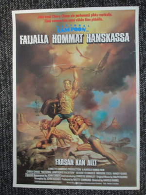 Faijalla hommat hanskassa (1983) - vanha elokuvajuliste