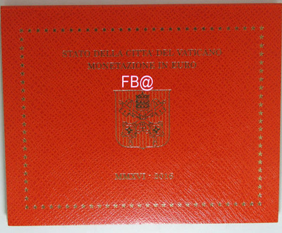 2016 VATIKAANI 1c- 2€ BU sarja, Virallinen