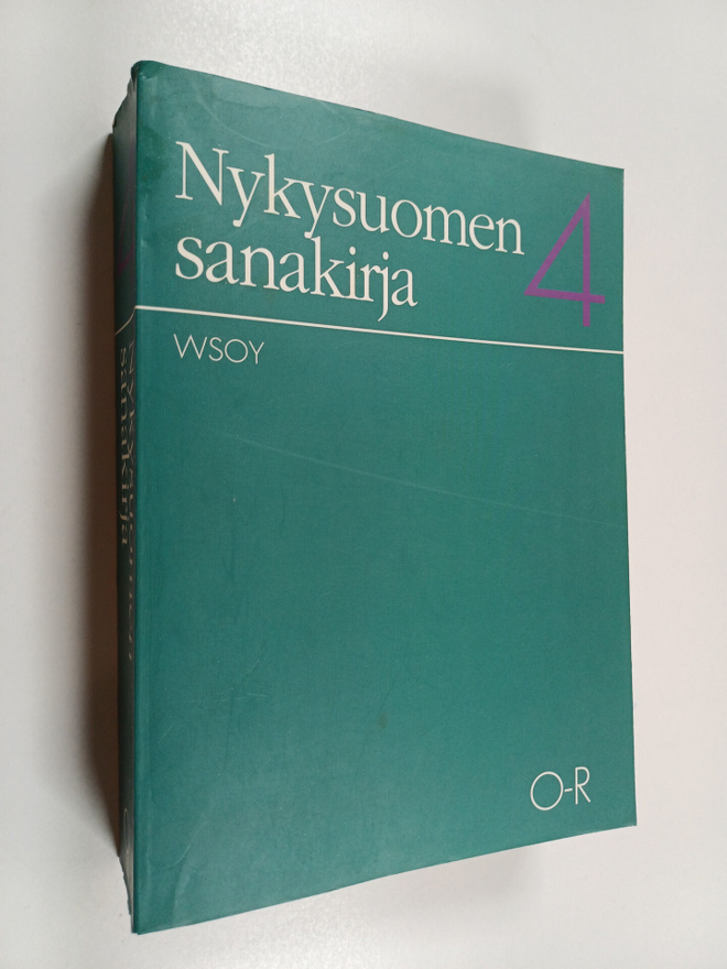 Nykysuomen sanakirja 4 : O-R