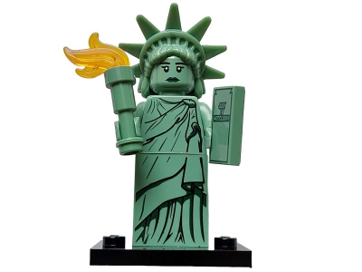 LEGO MINIFIGURES - Lady Liberty ( Serie - 6 )