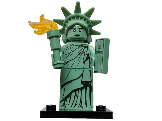 LEGO MINIFIGURES - Lady Liberty  ( Serie - 6 )