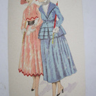 VANHA Postikortti Xavier Sager Art Deco n. 1920 HUIPPUKUNTO - pikkukuva 1