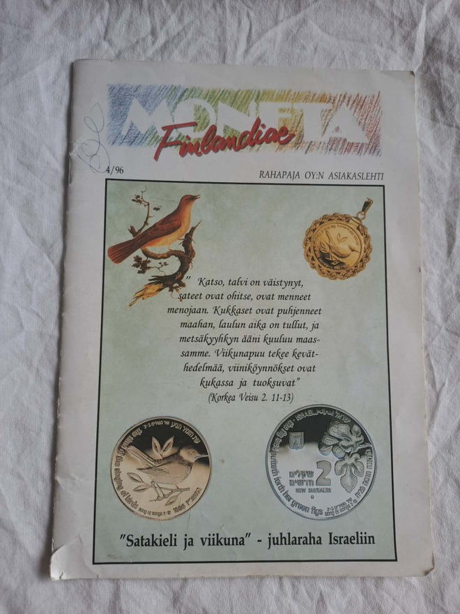 Moneta Finlandiae 4/96