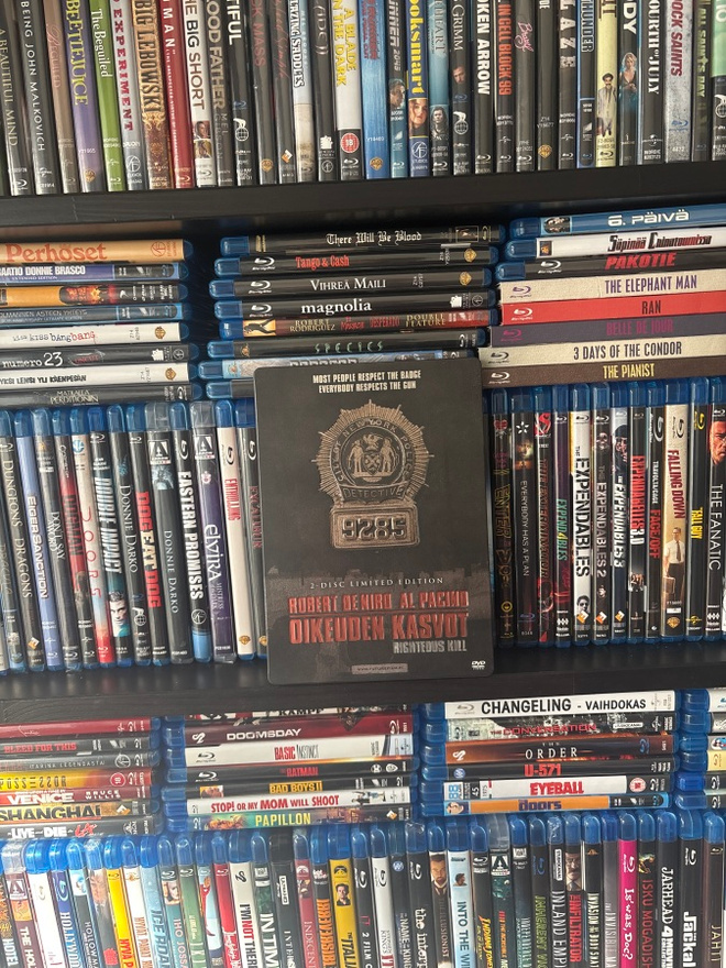 Oikeuden kasvot / righteous kill steelbook Robert de Niro