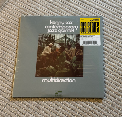 Kenny Cox - Multidirection (WHITE/BLUE RARE  LP)