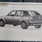 VW GOLF Käyttöohjekirja 1984 Suomi - pikkukuva 2
