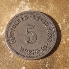 Deutsches Reich 5 pfennig 1888 A - pikkukuva 1