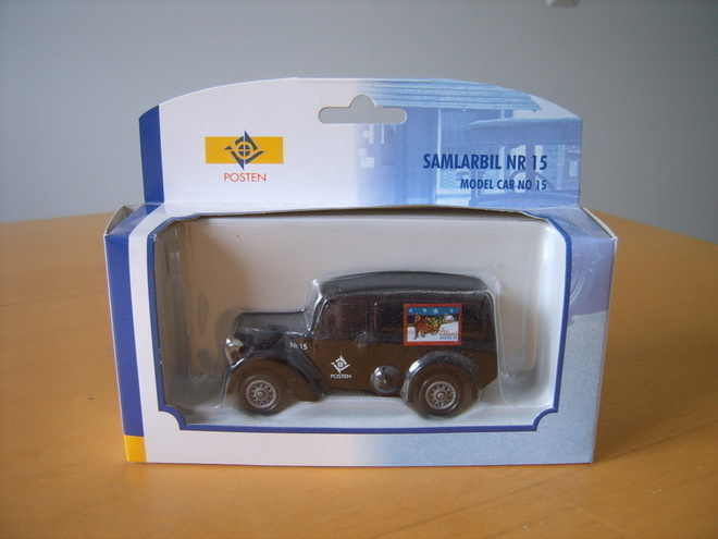 Ahvenanmaan  Posti KERÄILYAUTO nr 15