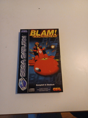 BLAM! Machinehead sega saturn CIB