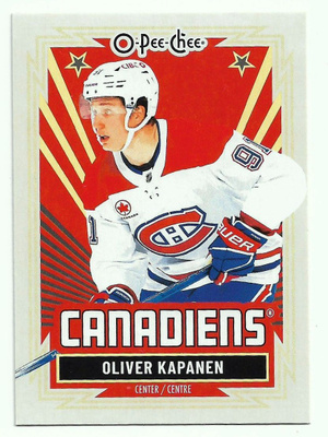 2025-26 O-Pee-Chee Retro #213 Oliver Kapanen