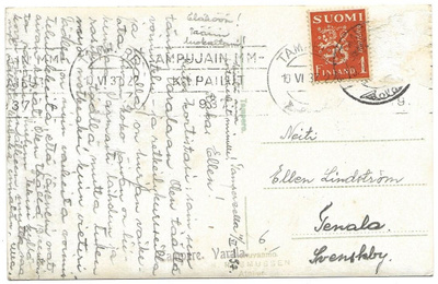 Viestillinen No 4 Tampere (1937) Ampujain MM-kilpailut
