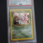 Pokemon kortti Meganium 1st edition Neo genesis PSA 8 - pikkukuva 1