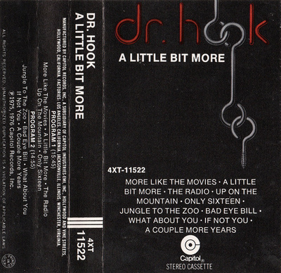Dr. Hook – A Little Bit More C-kasetti