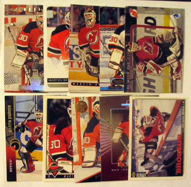 Martin Brodeur x 10 korttia Katso