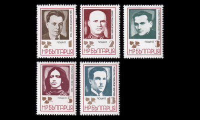 Bulgaria 2191-5 ** Vastarintataistelijoita (1972)