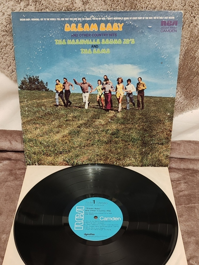 The Nashville Sound 70's And The Gems lp