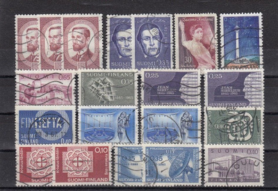 Suomi vanhoja postimerkkejä 185 kpl