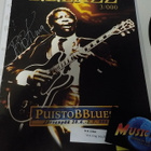 B.B. KING NIMIKIRJOITUS PUISTOBLUES KÄSIOHJELMASSA - pikkukuva 1