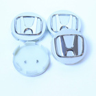 Honda vannekeskiöt – Kromi-hopea – 58mm (4kpl sa - pikkukuva 1