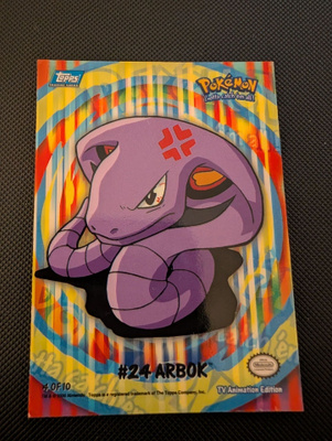 Arbok sticker Pokemon Topps