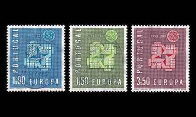 Portugali 907-9 o Europa (1961)