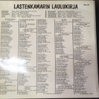 Lastenkamarin laulukirja LP - pikkukuva 2