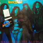 WHITE ZOMBIE - MAKE THEM DIE SLOWLY - GER 1989 M-/EX- LP - pikkukuva 1