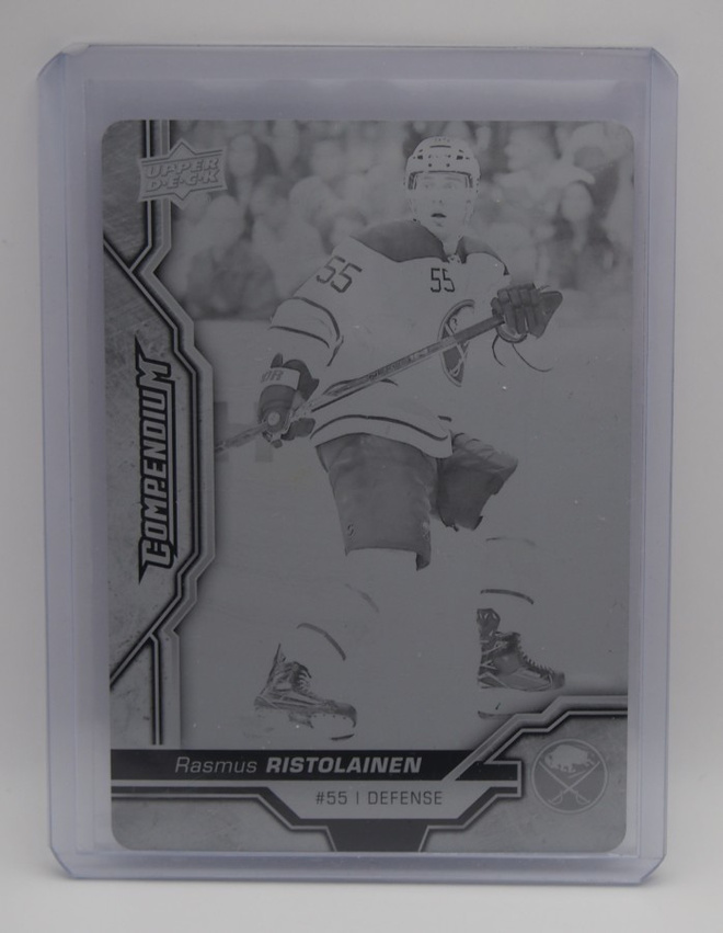 2018-19 Compendium Printing plate Rasmus Ristolainen