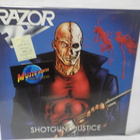 RAZOR - SHOTGUN JUSTICE M-/M- REISSUE LP - pikkukuva 1