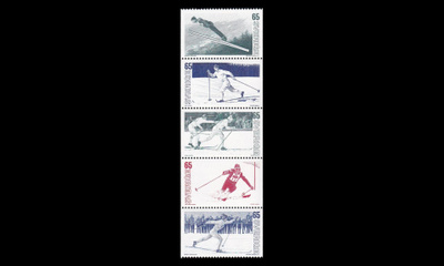 Ruotsi 836-40hb ** Hiihtourheilu (1974)
