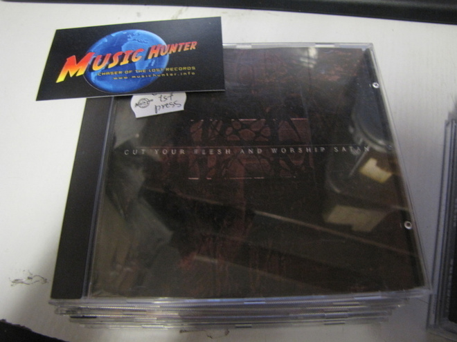 ANTAEUS - CUT YOUR FLESH AND WORSHIP SATAN CD 1.PAINOS