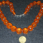 Upea Vintage Venäjän meripihka amber kaulakoru - pikkukuva 3