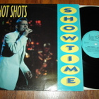 HOT SHOTS - showtime - LP 1990 suomi soul,funk EX - pikkukuva 1