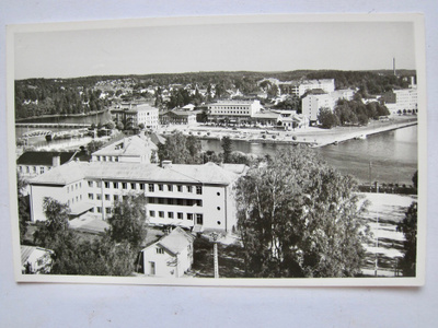 VANHA Postikortti Savonlinna 1950-l
