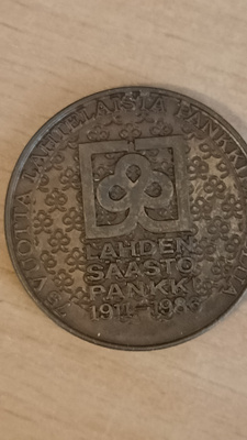 2kpl säästöpankki mitalia
