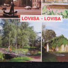 KULKEMATON LOVIISA MONIKUVAKORTTI VANHOJA AUTOJA - pikkukuva 1