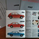 Mitsubishi- autoesitteet 4 kpl 1980- luku - pikkukuva 2