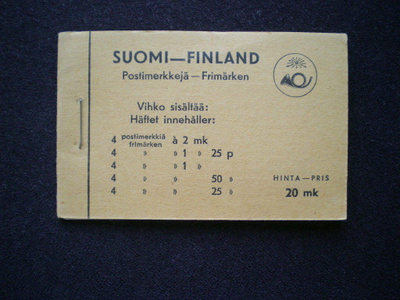 Postimerkkivihko V2 Leijonamalli NRO 1 **