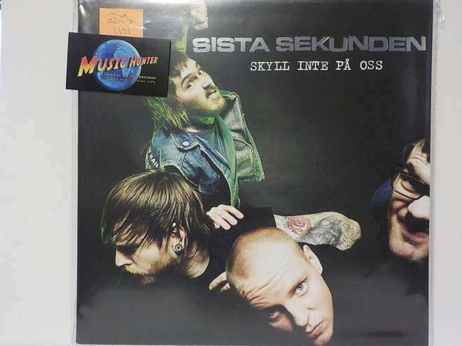 SISTA SEKUNDEN - SKYLL INTE PÅ OSS - UUSI LP