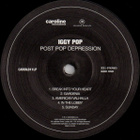 IGGY POP ~ Post Pop Depression ~ LP - pikkukuva 4